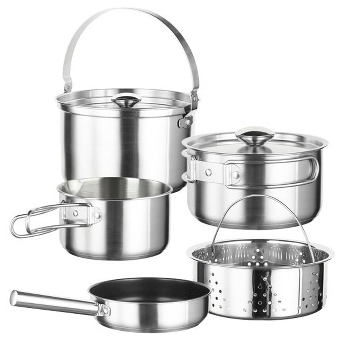 BATERIA KAMP 5 Piezas + 2 Tapas