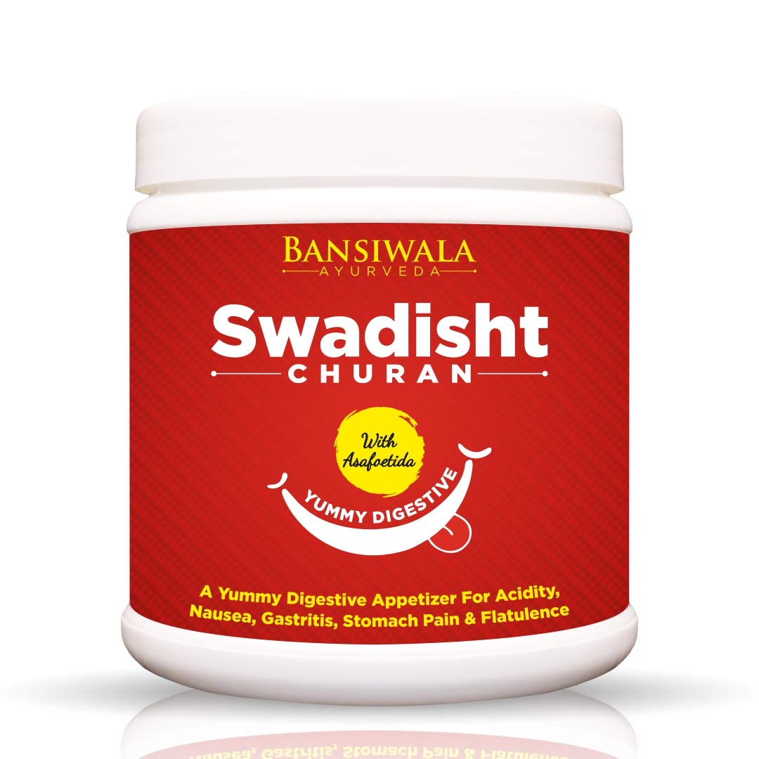 BANSIWALA Ayurvedic Pachak Chatpata Digestive Swadisht Churan | Khatta Meetha Mouth Freshener Mukhwas | Gas Acidity Bloating Relief Churan - 500 Gm