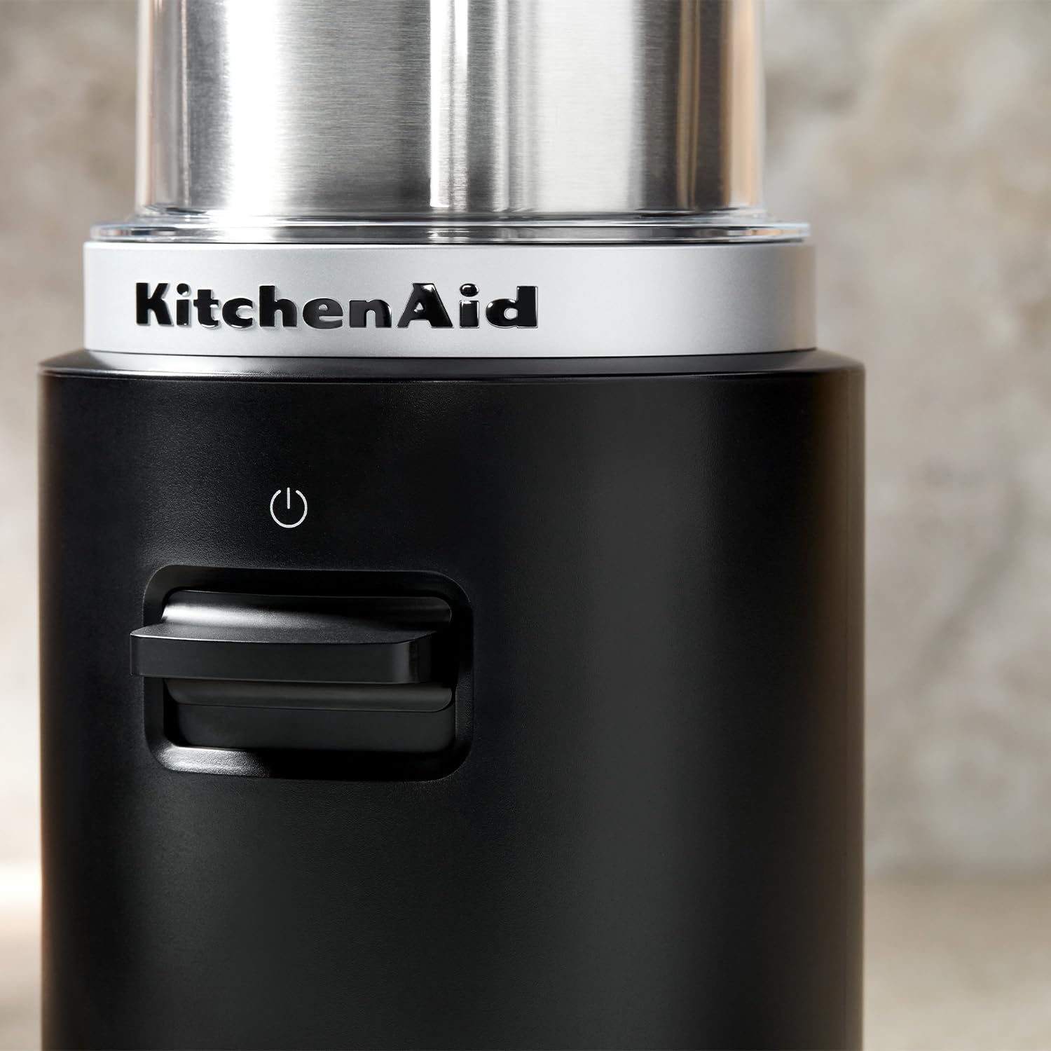 KitchenAid KitchenAid Go - Macinacaffè senza fili per caffè appena macinato da viaggio, contenitore macinato da 113 g, con batteria, nero