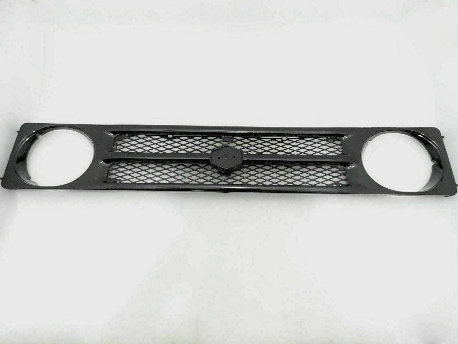Front Grill with S Emblem Logo Badge, Black Mesh Design for Maruti Gypsy-image-18