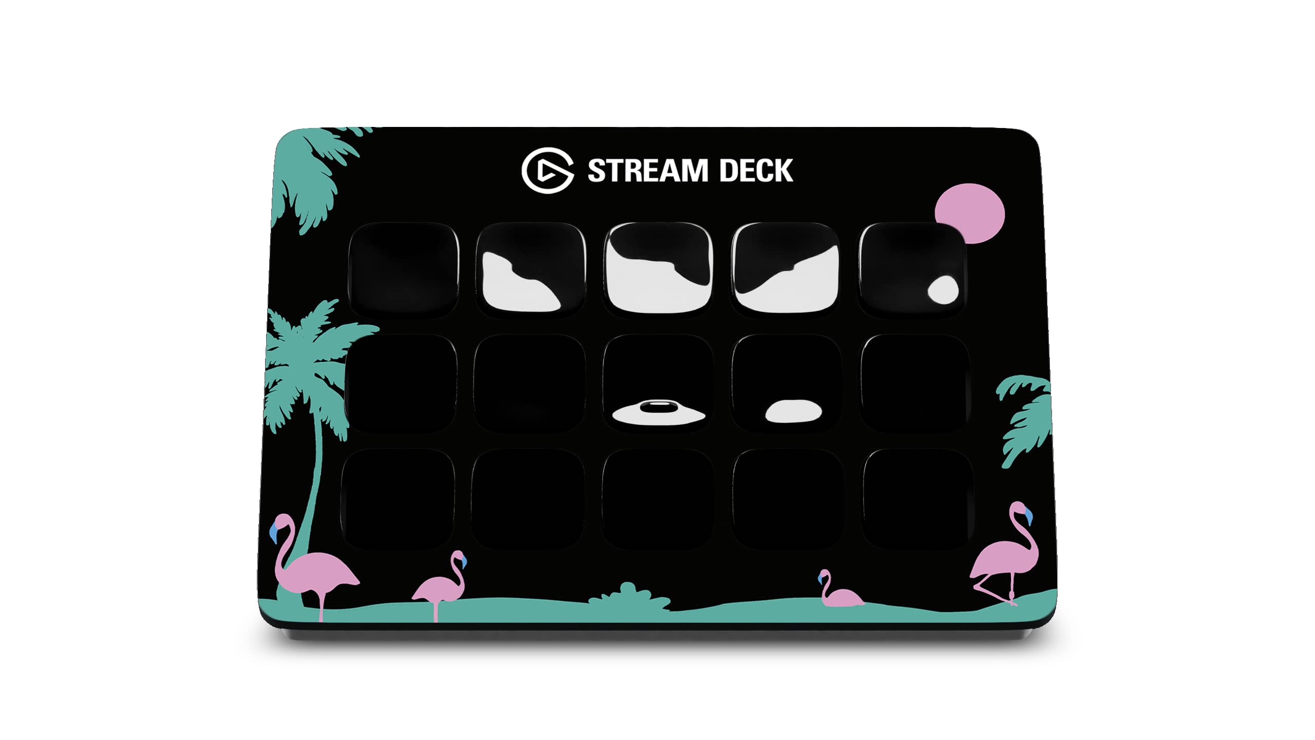 Elgato Stream Deck MK.2【黒】着せ替えプレート付属