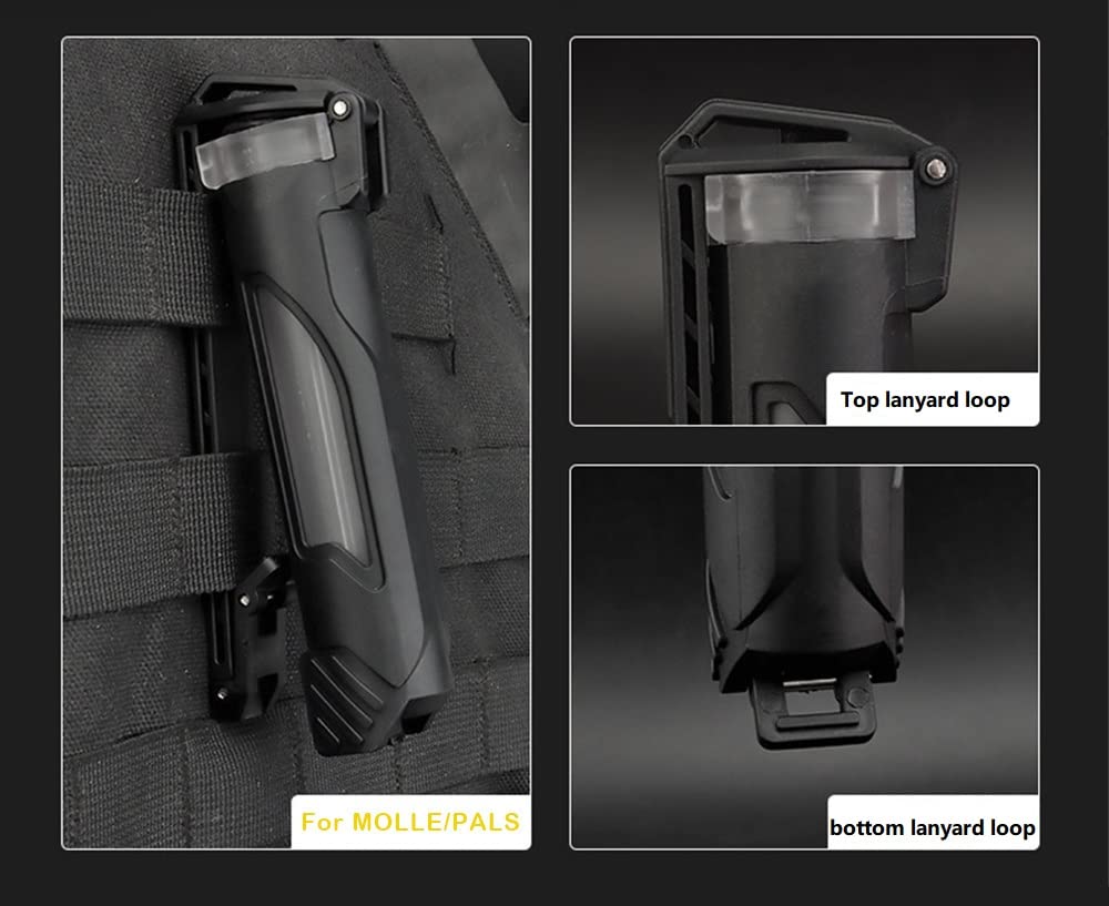 Boîte De Rangement étanche MOLLE En Nylon Pour Piles CR123 / AAA - Kaki - NEUVE