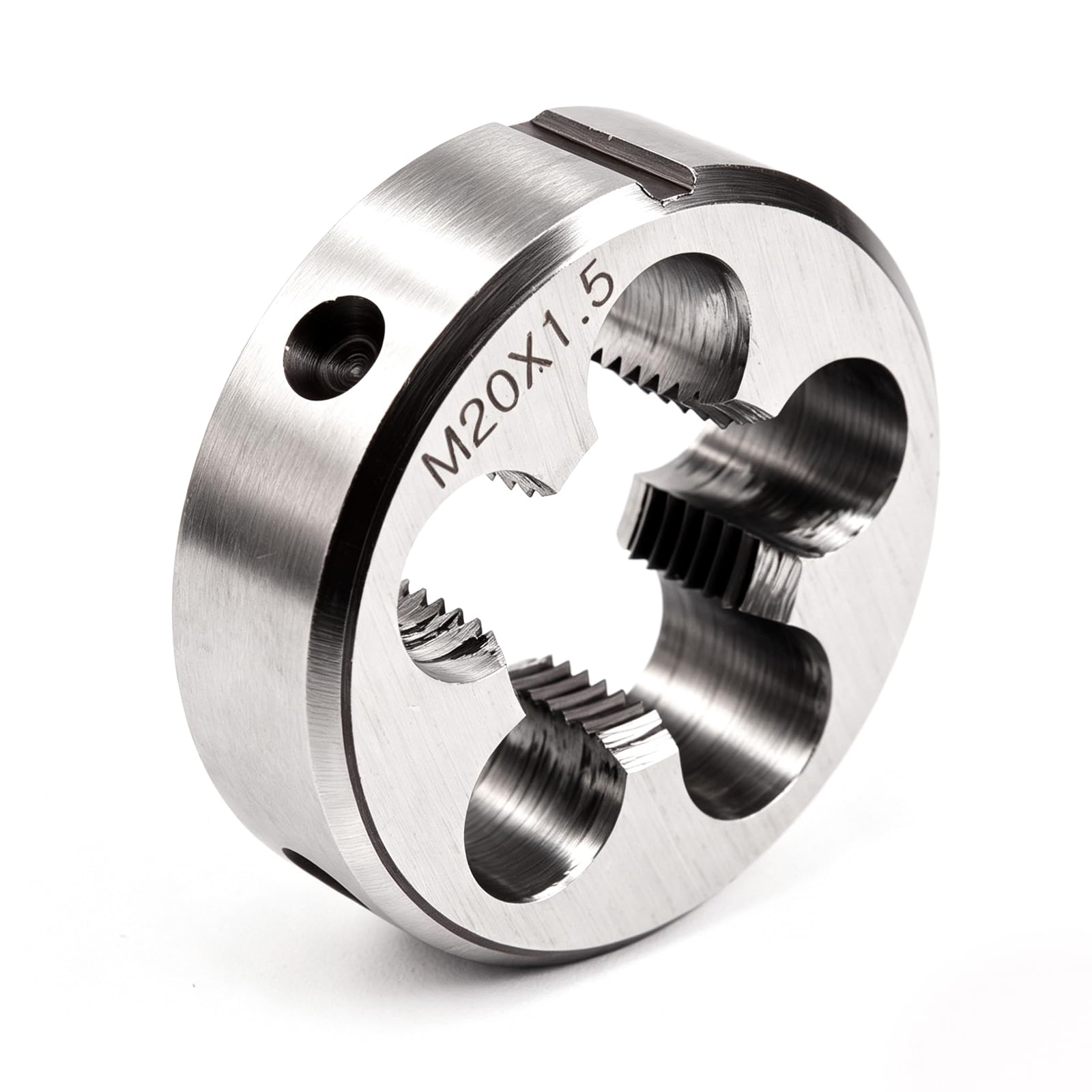 1pc M20 x 1.0 Metric Right Hand Thread Die, Alloy Steel Round Machine Threading Die for Metal Thread Cutting, 1.5mm Pitch (M20 x 1.0) — Amazon image 10