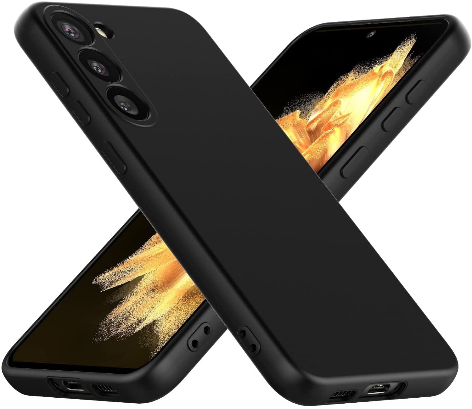 Soezit Shock Proof Back Cover for Samsung Galaxy S23 5G Matte Soft Silicon Flexible Back Case Cover for Samsung Galaxy S23 5G (Black) (B0BVW5JC5T) Amazon Price History, Amazon Price Tracker