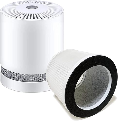 Miniatura 5 de Nispira Filtro HEPA de repuesto compatible con purificador de aire Rigoglioso GL-2109 GL2109. 2 paquetes