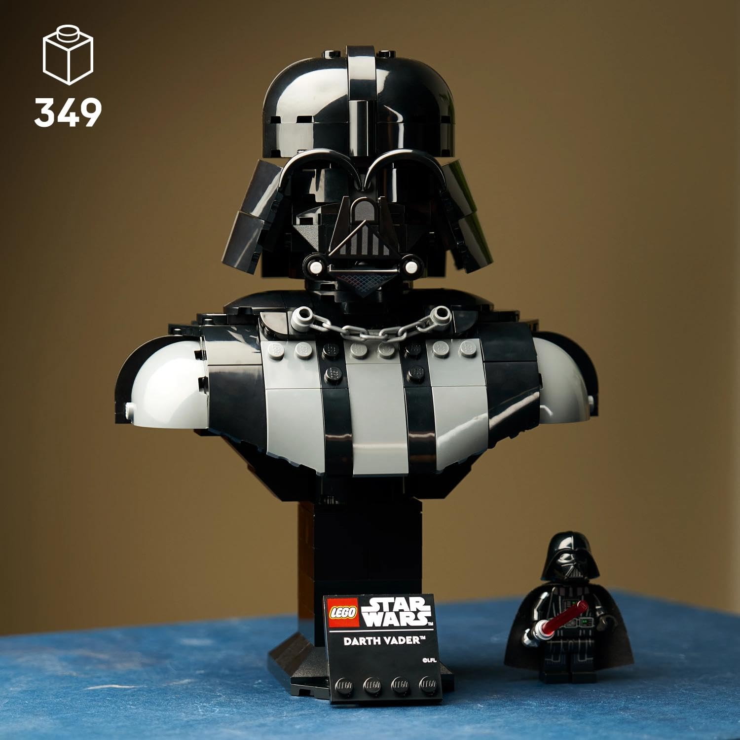 LEGO Star Wars 75439 Darth Vader Büste - Modellbau für Erwachsene - inkl. sammelbarer Minifigur mit rotem Lichtschwert - Geschenkidee für Fans von Eine Neue Hoffnung