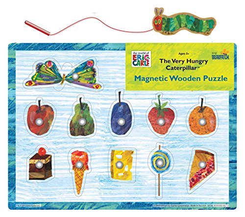 The World of Eric Carle Very Hungry Caterpillar Magnetic Wood Puzzle