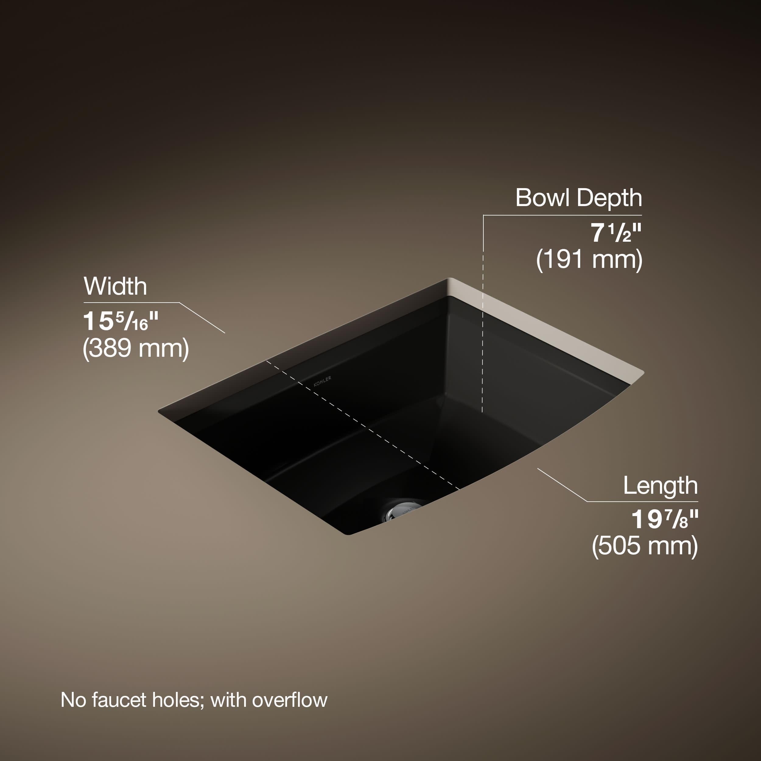 KOHLER K-2355-47 Archer Lavabo encastrable