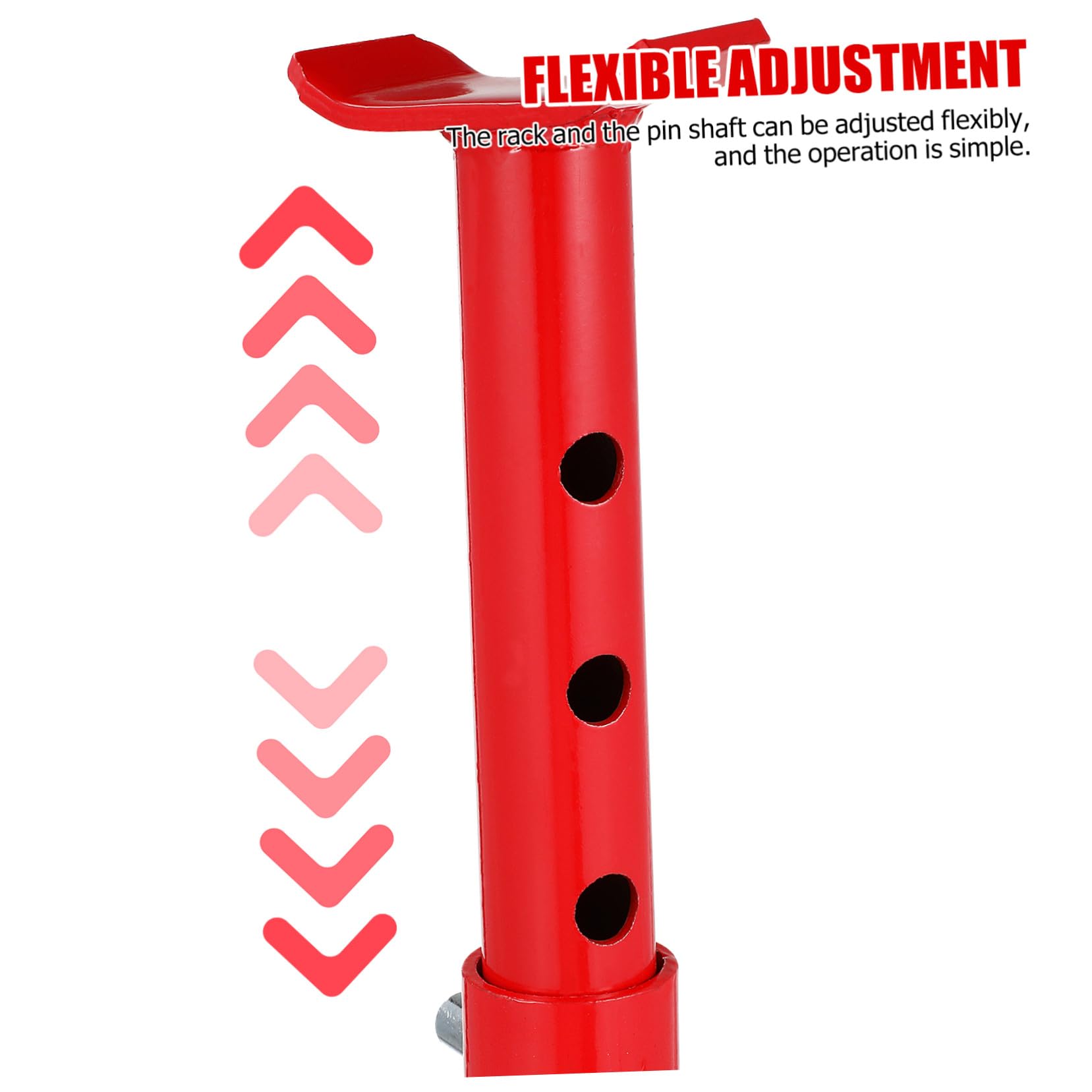 Hemobllo Chandelles pour Voitures en Acier Carbone 3 Tonnes, Jeu de 2 Pièces Pliables avec Design Antidérapant pour Levage et Réparation Automobile Sécurisée