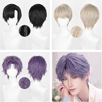 Amazon.co.jp: 恋と深空 ウィッグ ホムラ セイヤ レイ 耐熱ウィッグ Amazon.co.jp: 恋と深空 ウィッグ ホムラ セイヤ レイ 耐熱ウィッグ