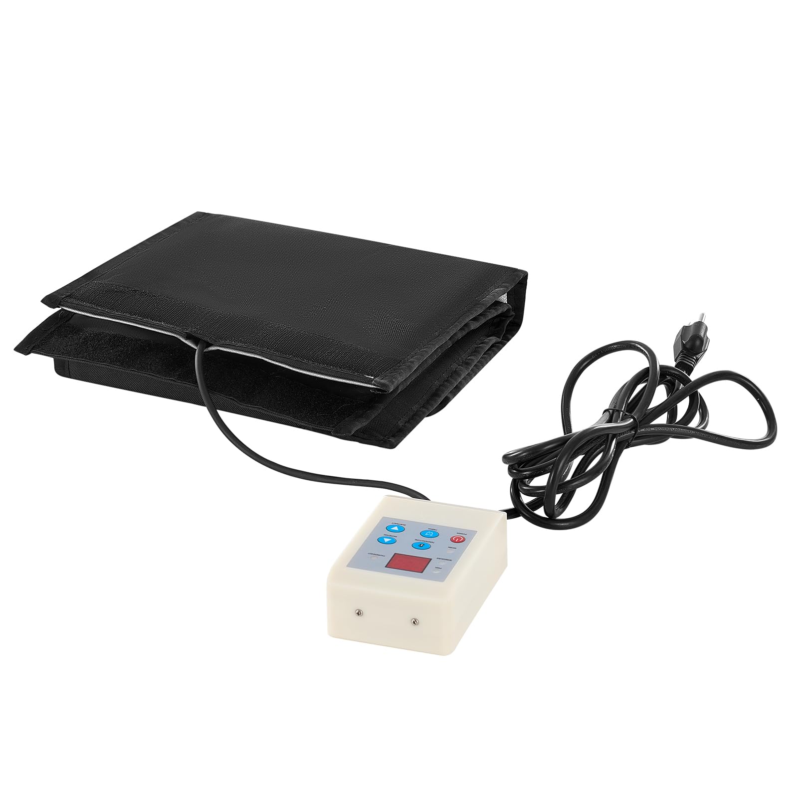 VEVOR Calentador de Tambor 250 W Cinturón Calefactor para Tambor de 5 galones -17,78~62,78 °C con Termostato Independiente Manta Calefactora Alta Eficiencia para Barriles Tela Oxford Impermeable