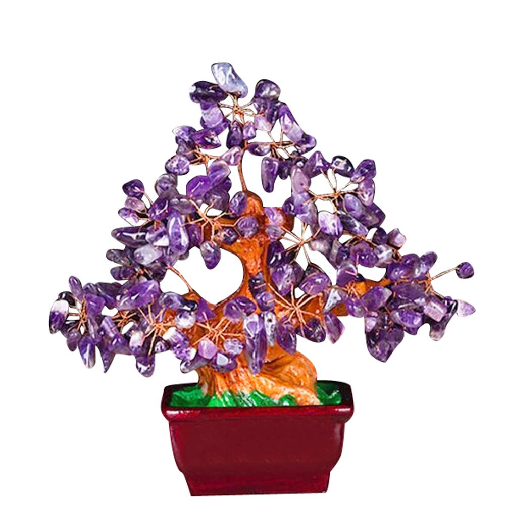 Amazon.co.jp: WooJoo 招財樹 金のなる木 シトリン 黄水晶，ローズ