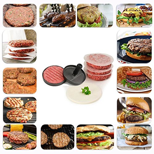 Cisixin Pressa per Hamburger in Alluminio, Pressa