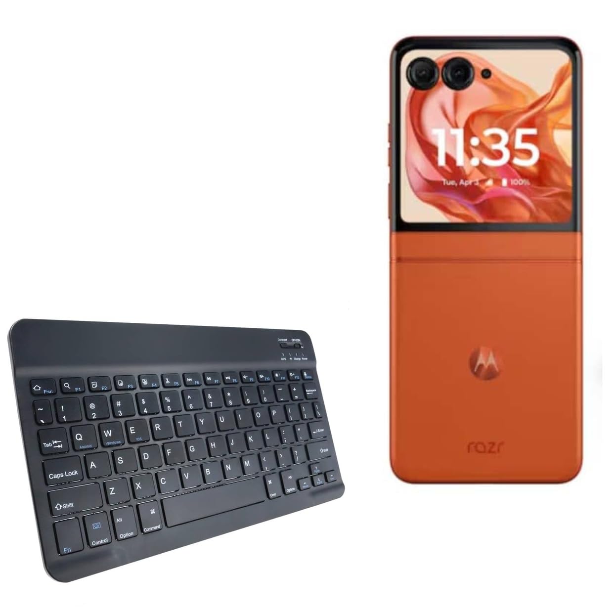 Amazon.com: BoxWave Keyboard Compatible with Motorola Razr 60