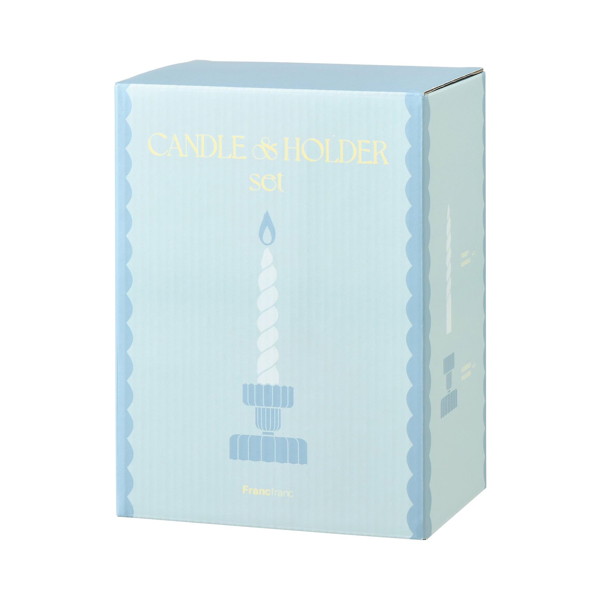 Amazon.co.jp: Francfranc フランフラン キャンドル＆ホルダーセット