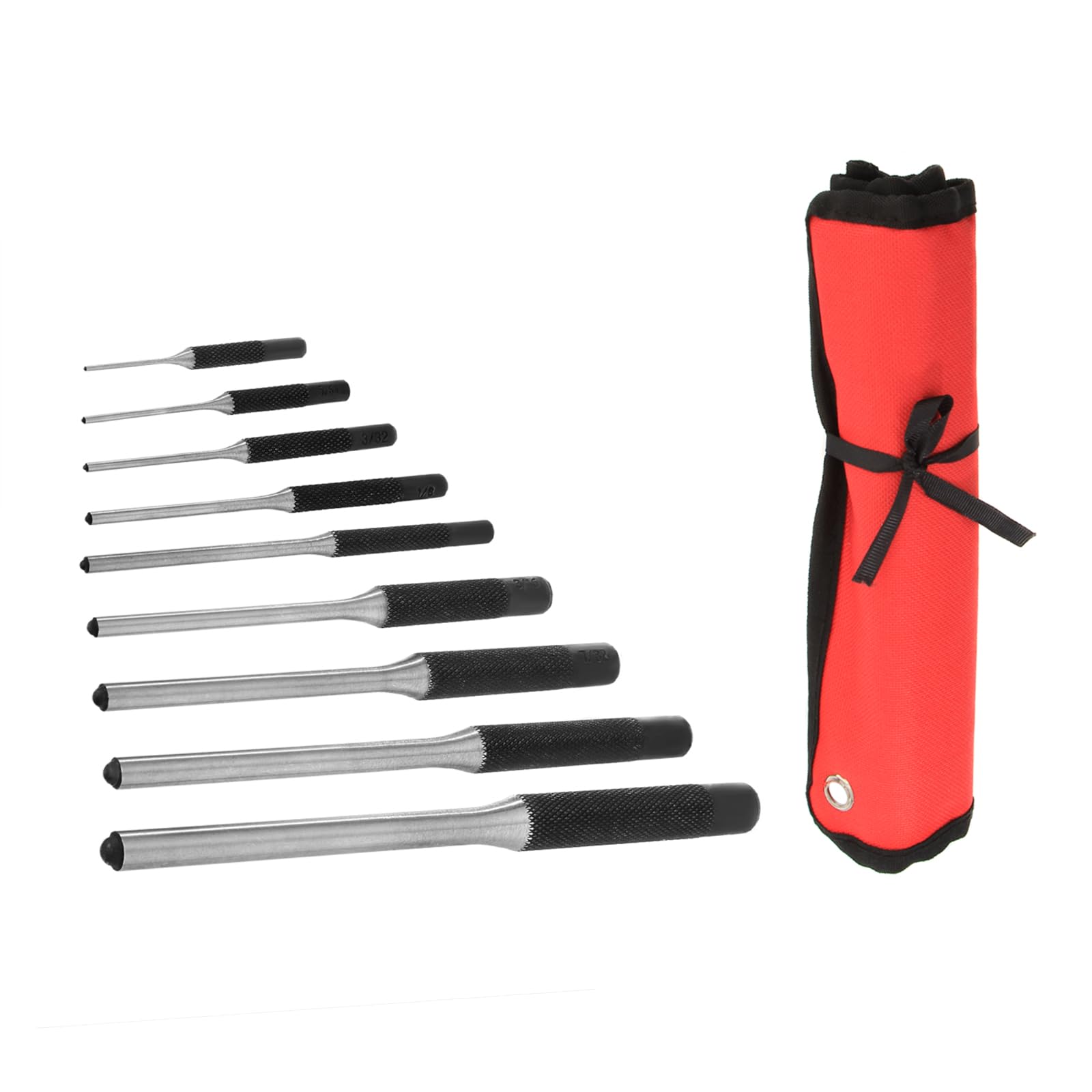 Twilight Garage 9PCS Roll Pin Punch Set including Storage Pouch - Image 4