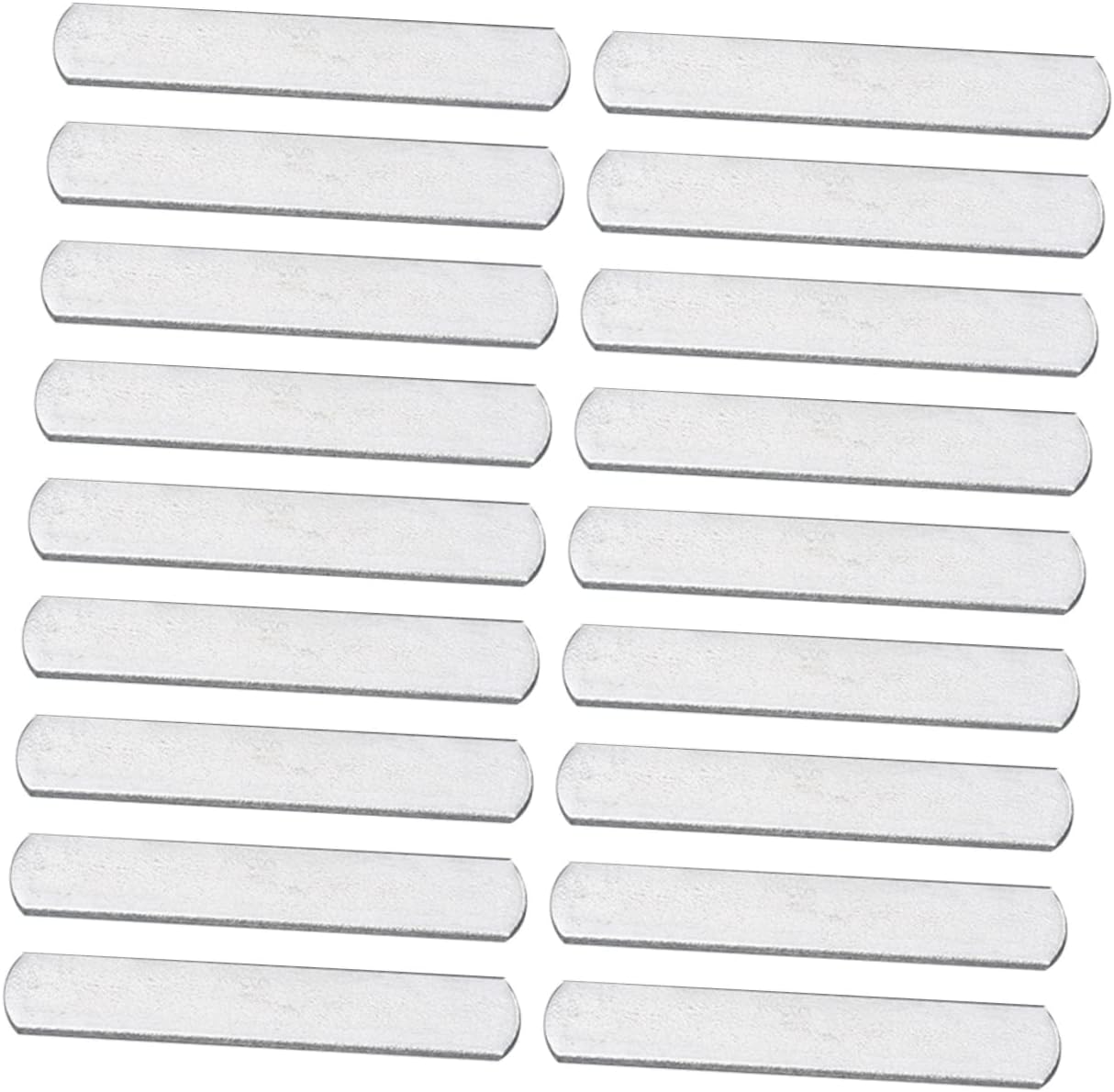 16pcs Weighted Steel Plates for Fitness Training Durable Weight Bearing Inserts for Weighted Vests Leg Guards and Arm Exercises Smooth Surface for Comfort