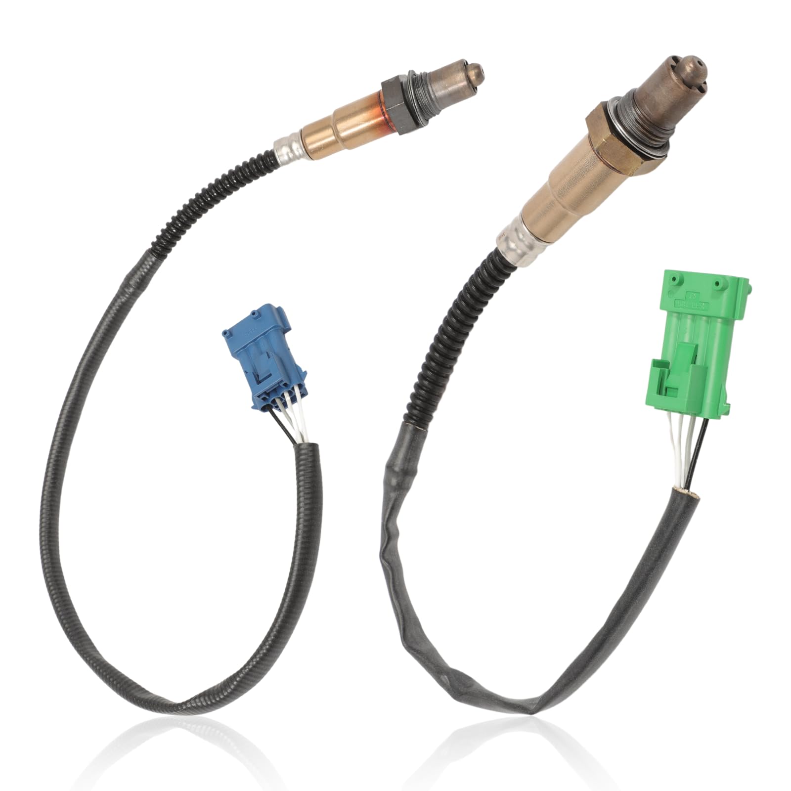 2 Sonde Lambda 1628HR 1628HN pour 206 207 208 3008 306 307 308 406 407 508 607 807 BERLINGO C2 C3 C4 PICASSO C5 DS3 SAXO XSARA PARTNER Capteur d'oxygène 4 Pins 96229974 96229997
