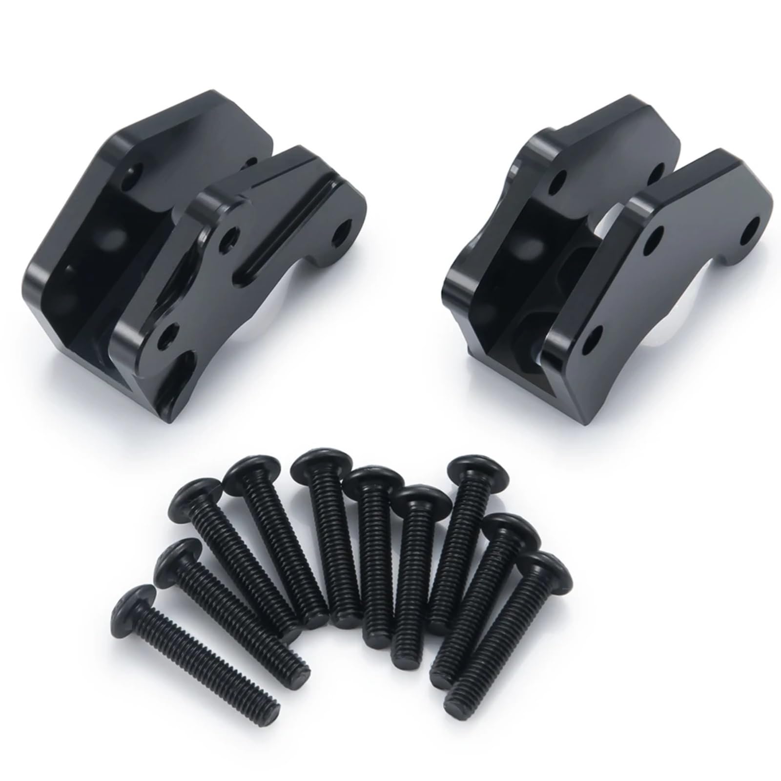 PièCes Voiture Rc Pour Axial Pour Wraith 90048 1/10 2 Pièces Métal Inférieur Lien Amortisseur Support Tour Support RC Crawler Voiture Mise À Niveau Réparations Pièces