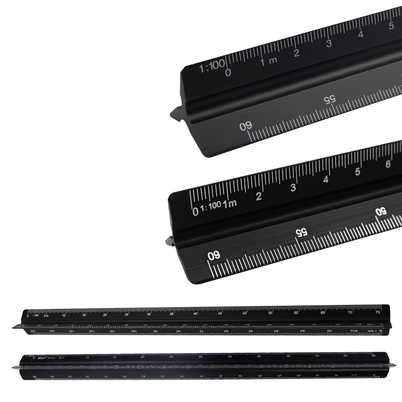 Silverline Aluminium - Dreikantlineal 300mm 731001 Online Kaufen