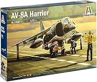 Vista 6 de Italeri ITA1410 1:72 AV-8A Harrier [Kit de construcción de modelos]