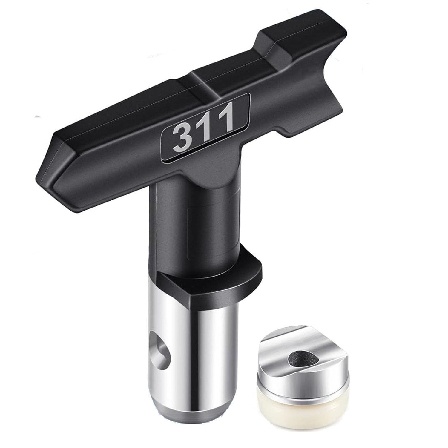 Spray Nozzle Spray Tip Reversible Spray Tips Airless Paint Machine Parts for Painting, Furniture, Home Decor（311）