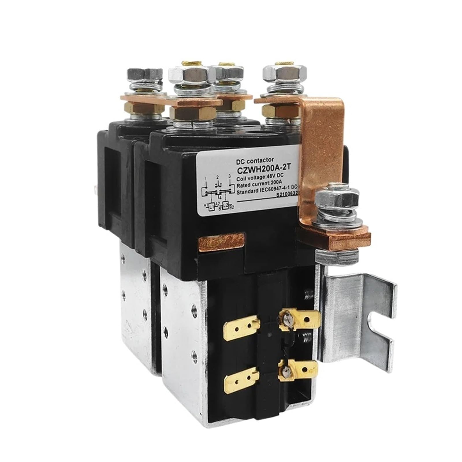 WCNGRFRNB DC contactor DC Contactor CZWH-2T 200A 24V 48V Positive And Negative Switching(DC48V)