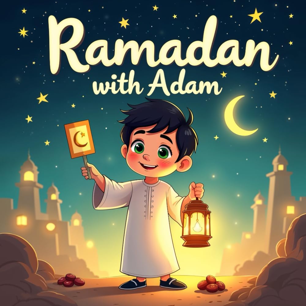 Adam’s Ramadan Adventure A Heartwarming Story of Fasting, Family, and Eid Celebrations stories book for Kids