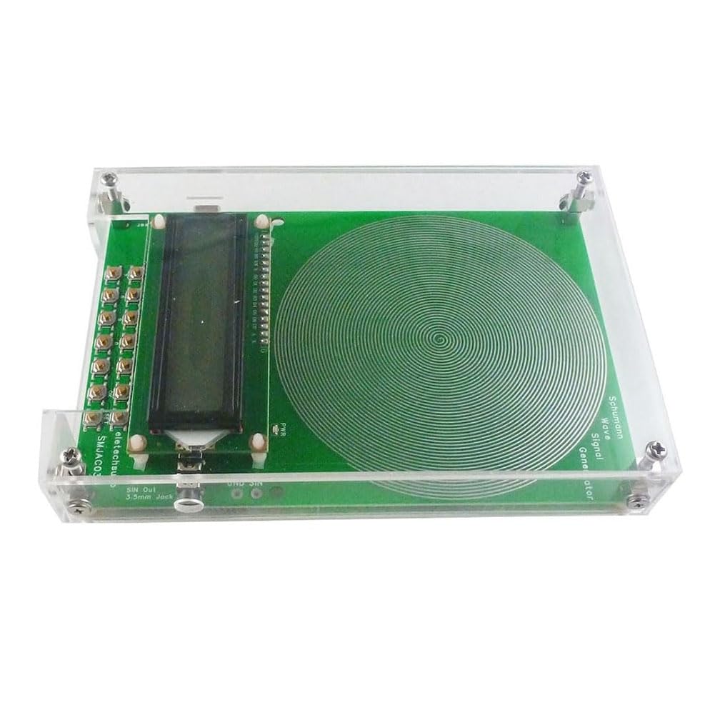 Generatore di Risonanza delle Onde Schuman 7,83 Hz, Risonatore Audio A Impulsi A Frequenza Ultrabassa, Regolabile da 0,01 Hz A 100000 Hz