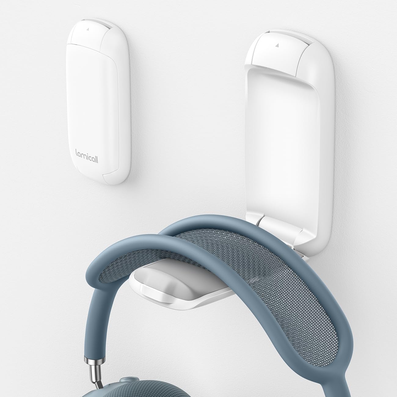 Lamicall Headphone Stand, Sticky Headset Holder, Foldable Headphone Holder