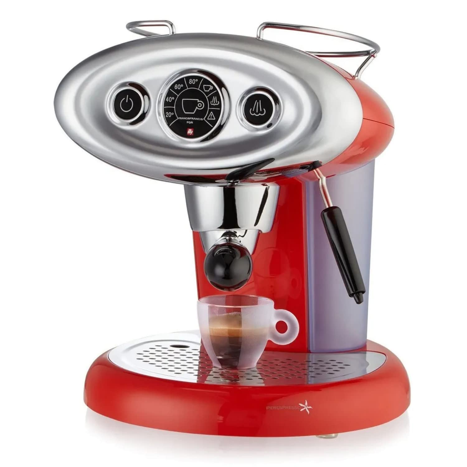 illy エスプレッソマシン　X7.1 赤　FRANCIS FRANCIS illy Café, Máquina de Café Francis Francis X7.1 com Cápsulas