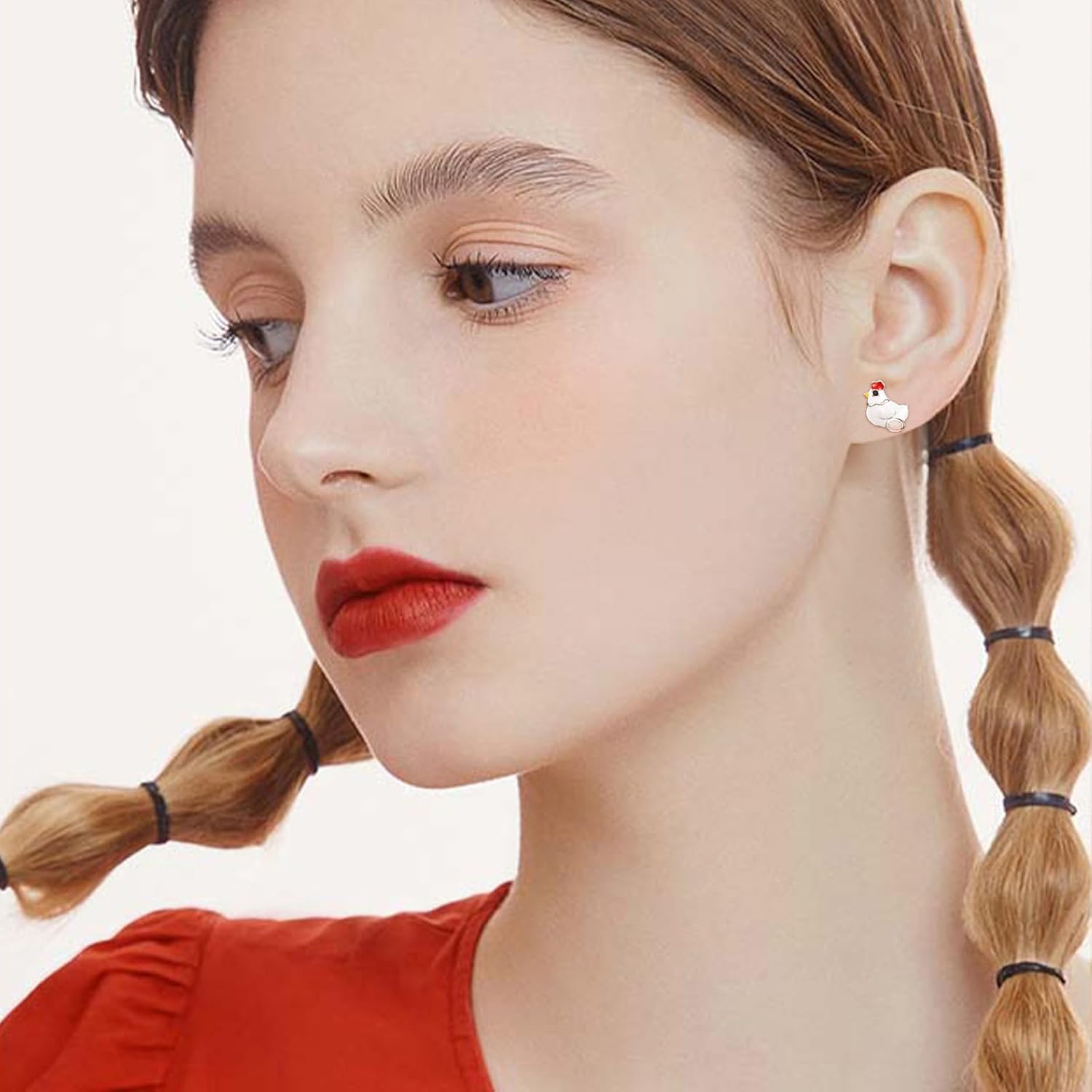 Dreamboat 925 Sterling Silver Earrings for Women Small Stud Earrings Anniversary Birthday Valentines Engagements Jewelry Gifts for Mom Wife - Image 5