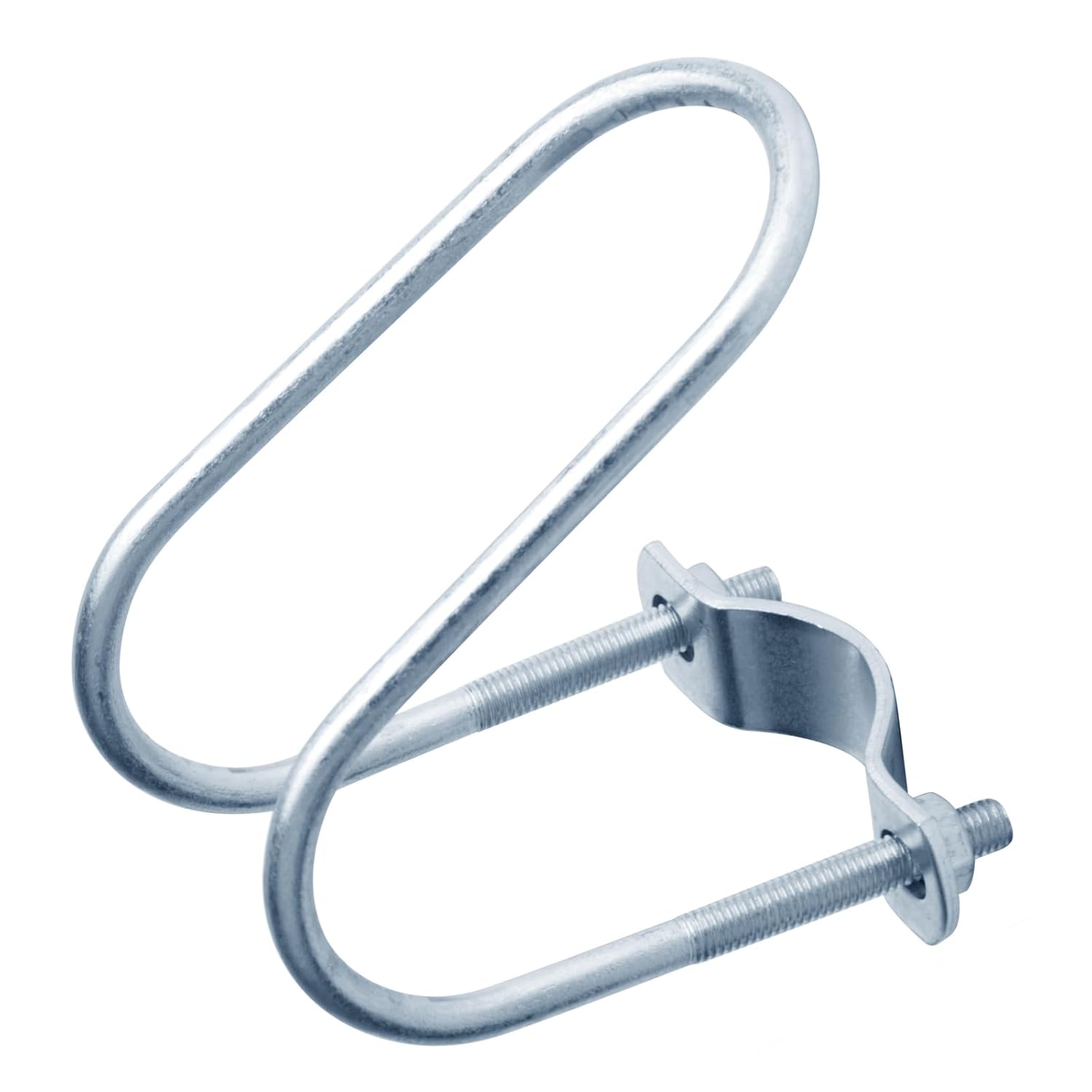 10 Sets 1-5/8" x 1-5/8" O.D. Cross-Connector Pipe Clamp, Crossover Clamps Fitting for Greenhouse, Chain Link Fence