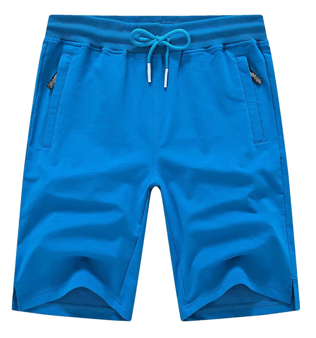 Męskie spodenki ze sznurkiem bawełniane slim fit elastyczne spodenki sportowe męskie codzienne spodnie dresowe do biegania odzież męska, 5, 34W