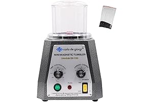 High-Power KT-100 Magnetic Polisher 4 Speeds for Jewelry Polishing Finishes