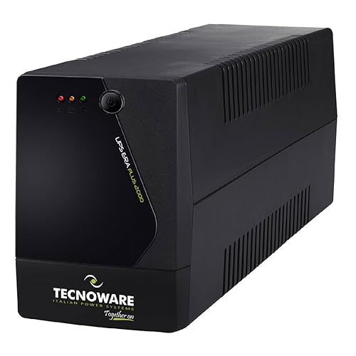 Immagine del prodotto Tecnoware UPS ERA PLUS 2000 - Gruppo di Continuità - Doppia Batteria Per Autonomia fino a 40 Min/PC o 120 Min/Modem - Stabilizzazione AVR e Management Software per Gestione UPS - Potenza 2000 VA