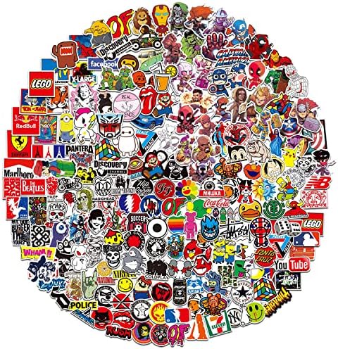 Cool Stickers Pack 101PCS Fashion Stickers for Laptop Motorcycle Bicycle Skateboard Luggage Decal Graffiti Patches Stickers