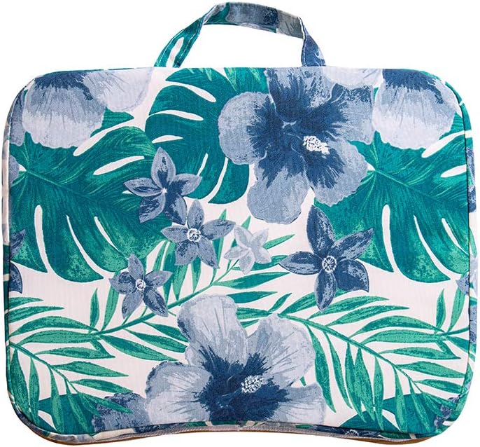 Chеареѕt 🛒 Lap Desk with Phone Holder and Devide Ledge, Natural Bamboo Table, Fits 15.6 inch Laptops (18.5'' x 14.7'' Surface, Blue Flowers) Nеw Dеаl Lap Desk with Phone Holder and Devide Ledge, Natural Bamboo Table, Fits 15.6 inch Laptops (18.5'' x 14.7'' Surface, Blue Flowers)