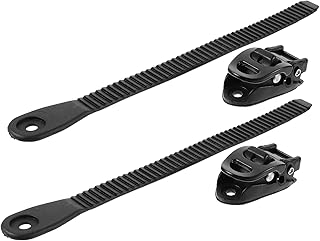 BESPORTBLE 2 Sets Roller skate supplies roller skate buckles roller skate shoe supplies replaceable buckle strap fixed buckle straps shoe laces roller skates speed skates pvc