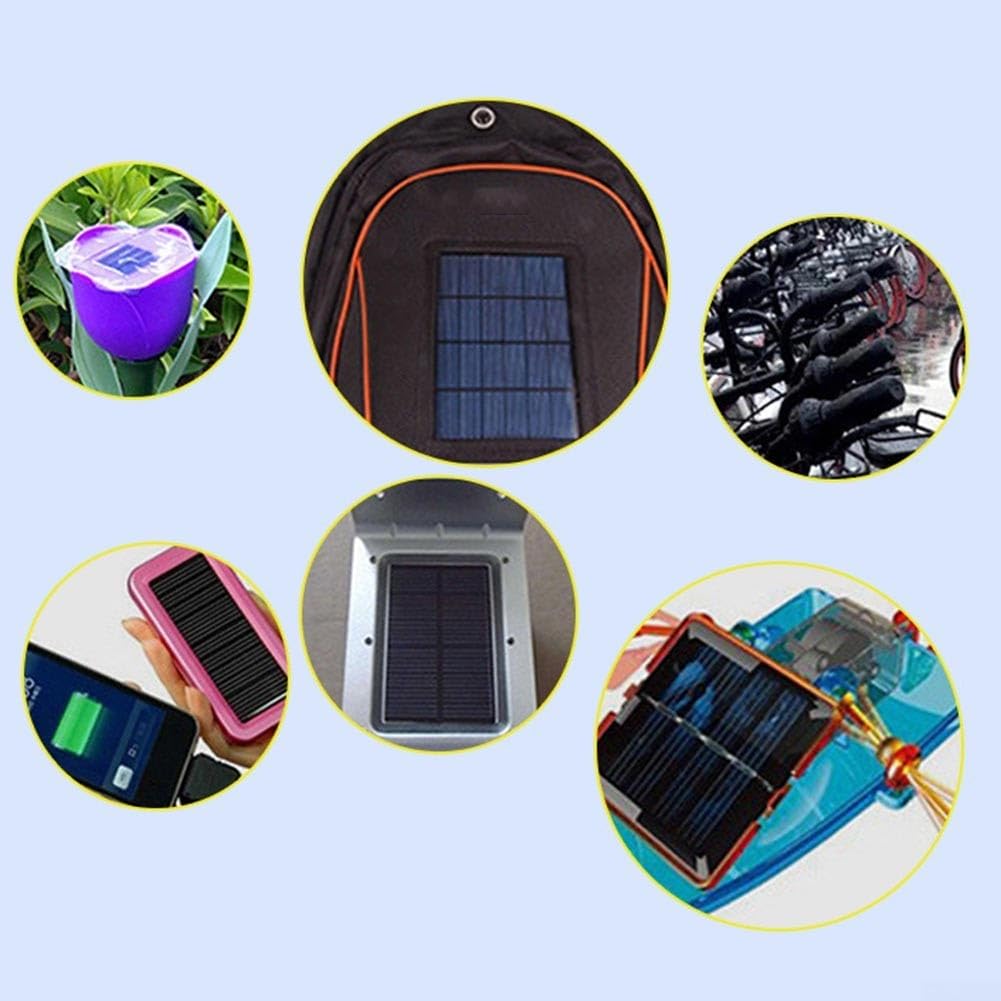 10er Set Mini Solarmodule 1 5V 60mA 0 09W zum Basteln und Experimentieren mit Solartechnik