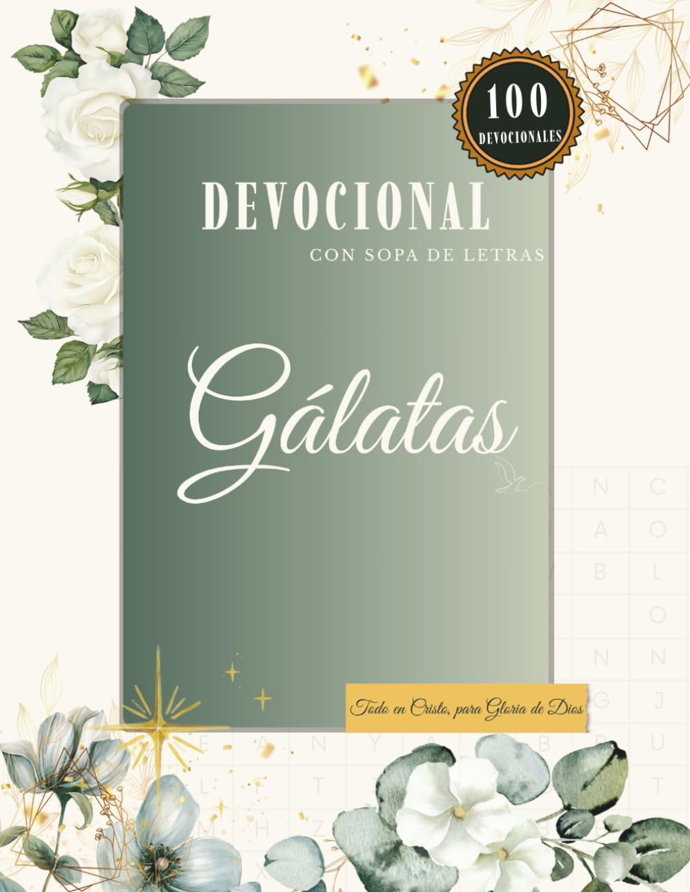 Devocional Bíblico Gálatas con sopa de letras: Devocional Gálatas