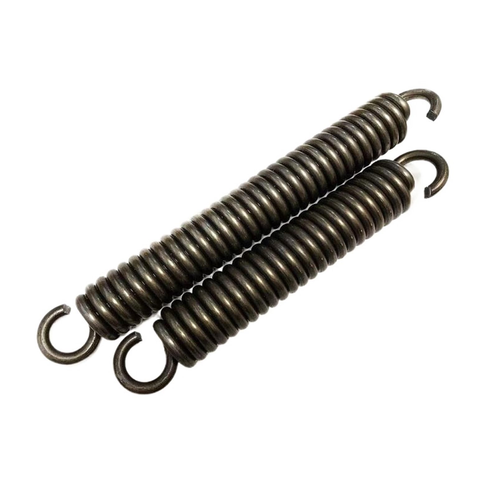 Zugfeder Offene Hakenspannfeder aus 65-Mn-Seele, Drahtdurchmesser 6 mm, Außendurchmesser 35/40/45/48 mm, Länge 120–500 mm(280mm,35mm)