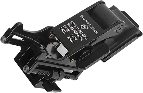Miniatura 6 de Fabater Soporte de gafas de visión nocturna, correa de sujeción para casco NVG, soporte táctico para casco, ángulo ajustable, soporte de montaje