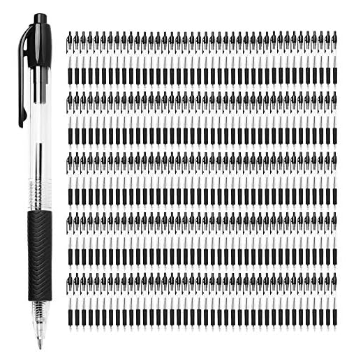 Simply Genius (200 Pack) Retractable Ballpoint Pens Medium Point Click Pens For Journal Notebook Writing Office Supplies Pens