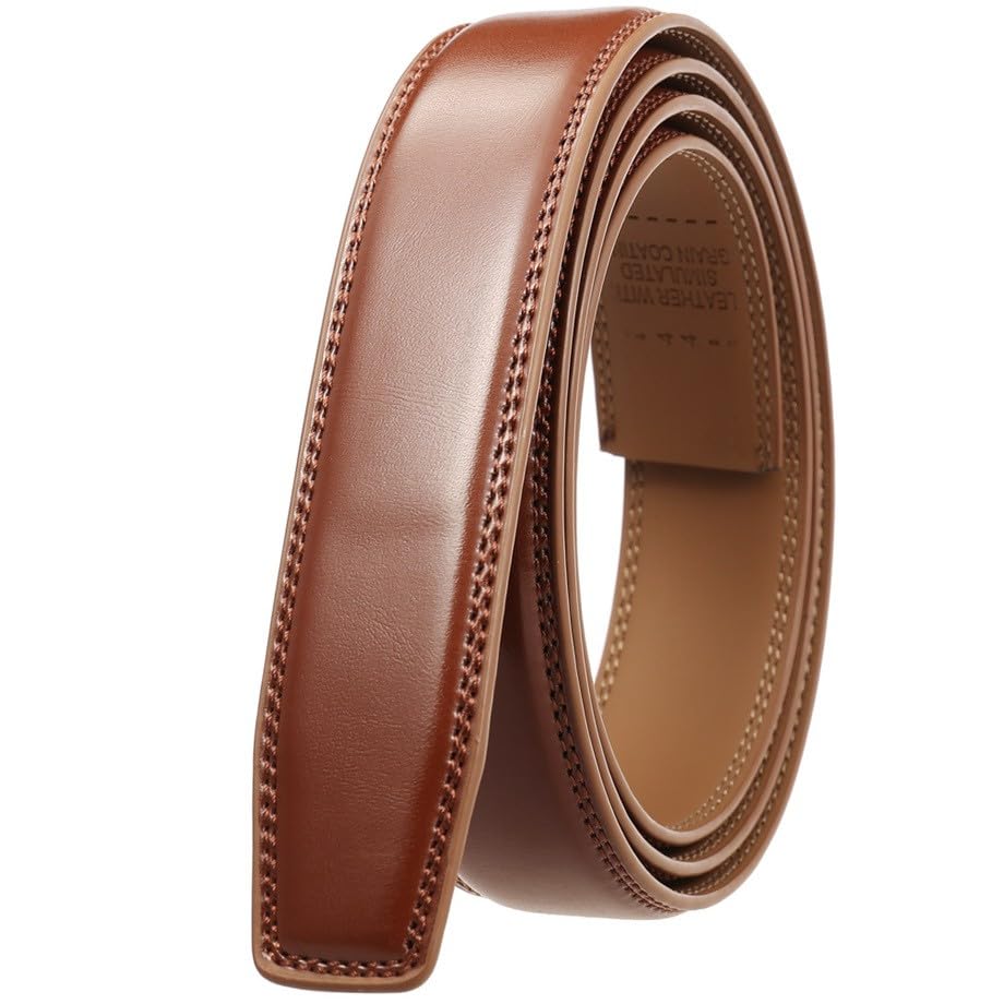 Width Leather Automatic Business Belts For Men - Premium Craftsmanship4