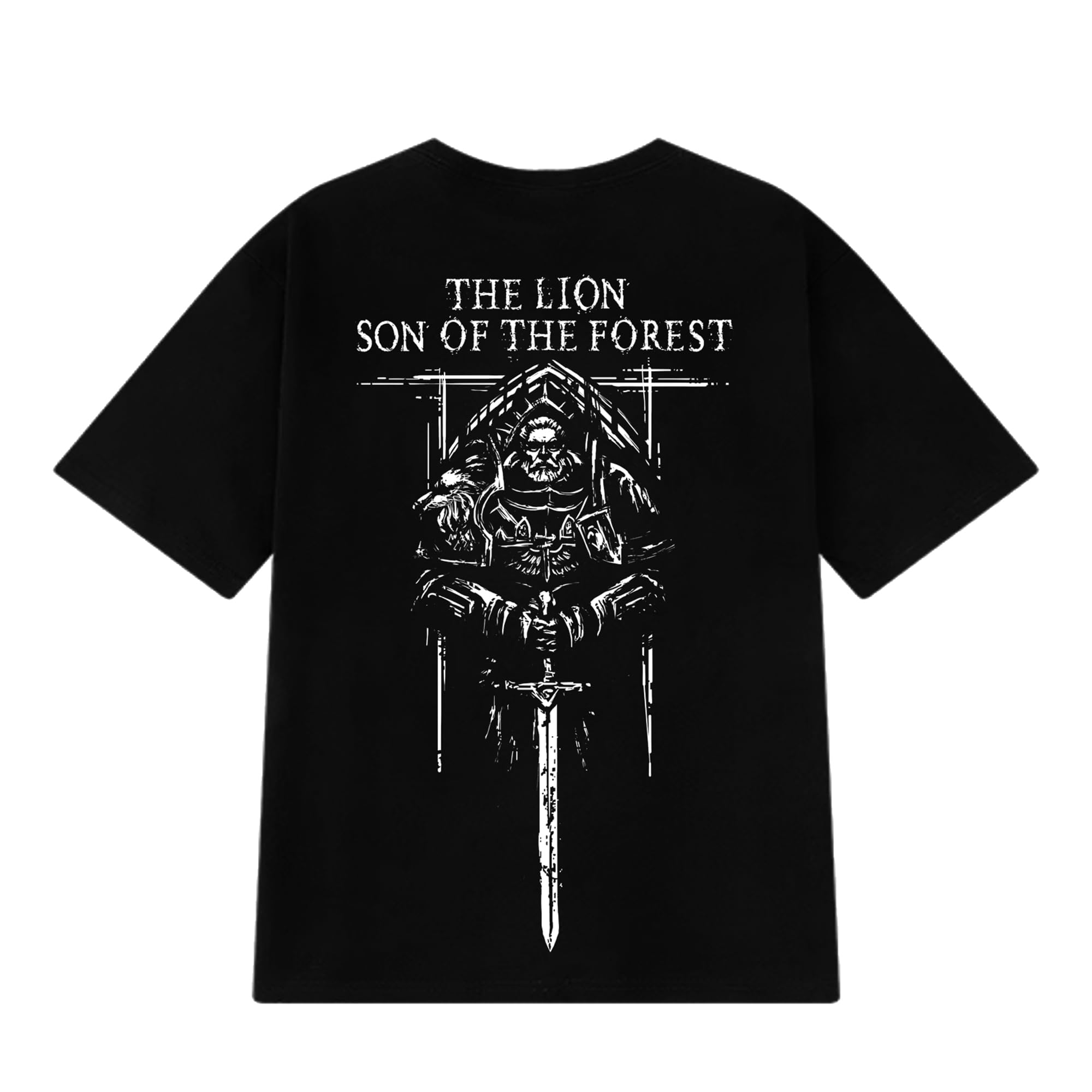 Starforged Angron Daemon Primarch Khorne Warhammer 40K Chaos Space Marines T-Shirt Clothing, Black, XL