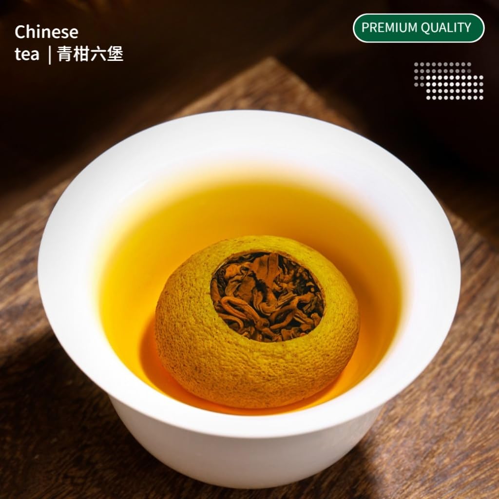 Liupao-Té Mandarín Premium | Té Oscuro De Guangxi, China | Sin Aditivo | Perfecto para Regalar 250g / 8,82oz