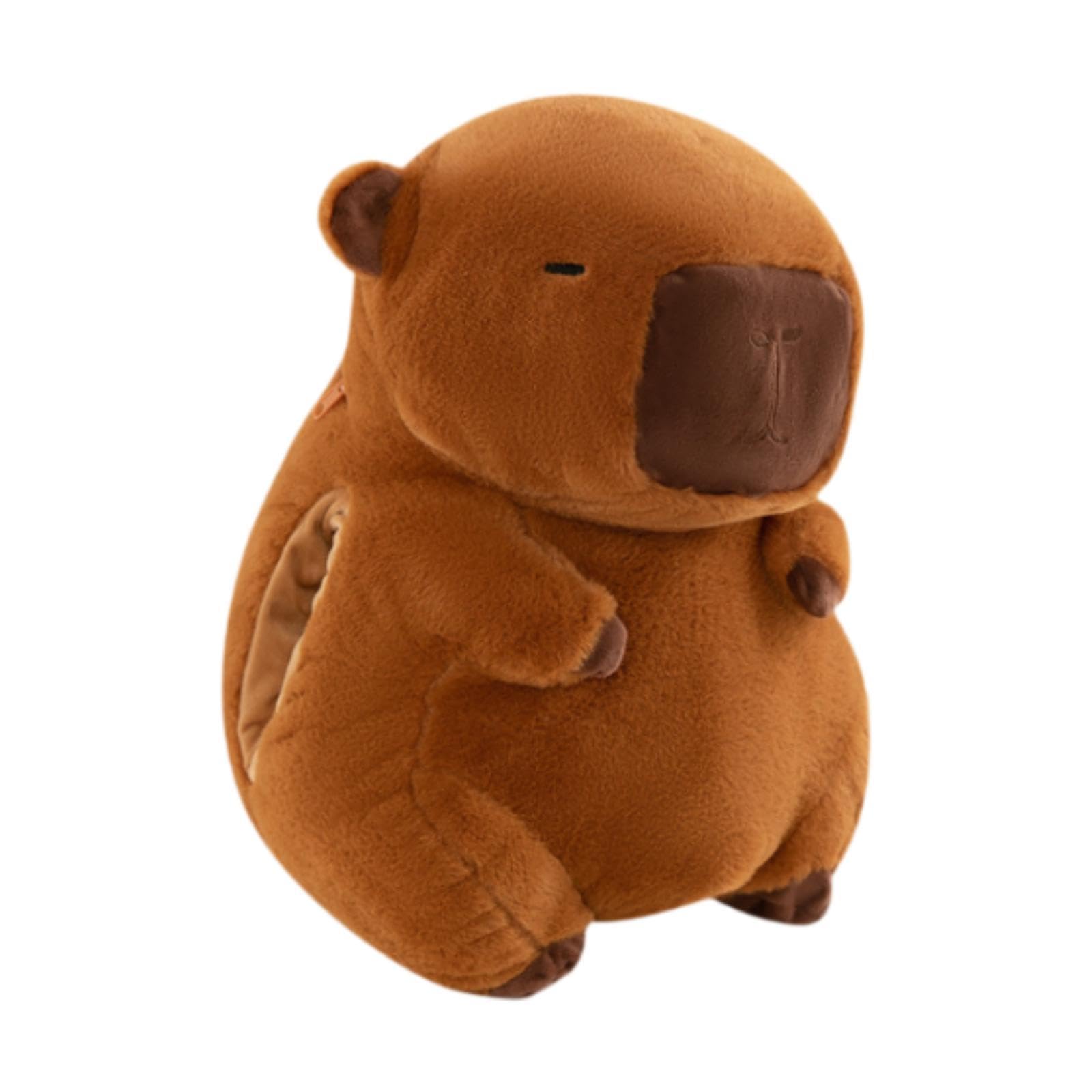 Plush Capybara Hand Warmer Pillow Soft Warm Plush Toy for Home Travel Office 35CM|Baby | Toys for Baby | Plush Baby Toys-image-10