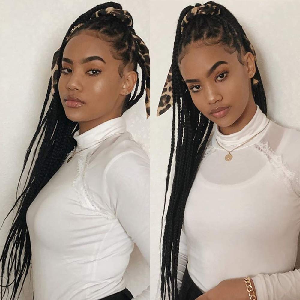Buy Pre Stretched Braiding Hair 26inch Knotless Braids Hair 8 Bundles
