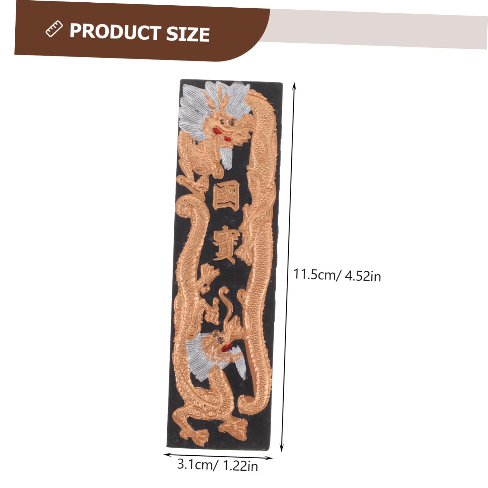 ARTIBETTER 1Set Chinese Style Painting Ink Stick Portable Calligraphy Grinding Block for Home Use Durable Sumi Ink Stick for Calligraphy Practice present for Art Enthusiasts